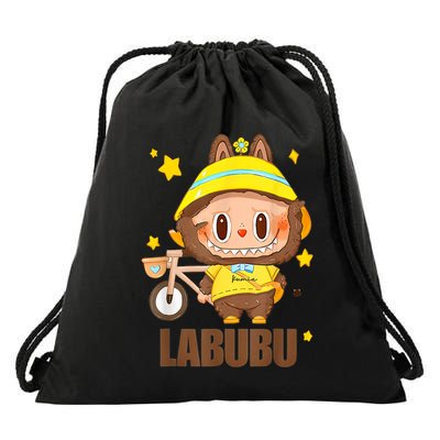 Labubu Classic Pose Drawstring Bag