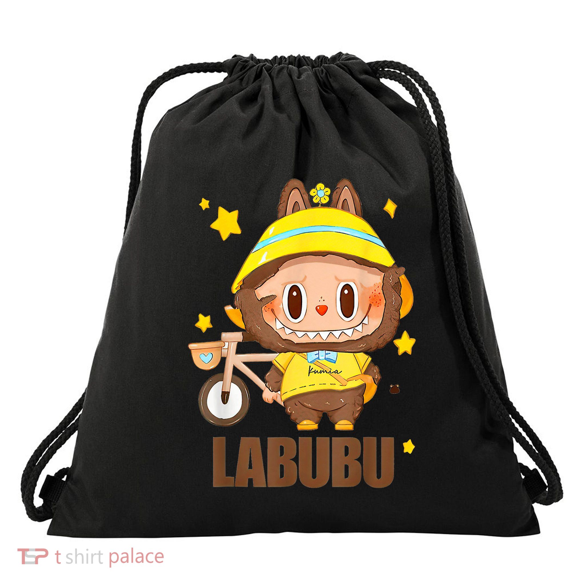 Labubu Classic Pose Drawstring Bag