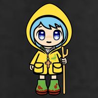 Luce Catholic Pilgrim Anime Mascot Of The 2025 Jubilee 7 Panel Mesh Trucker Snapback Hat