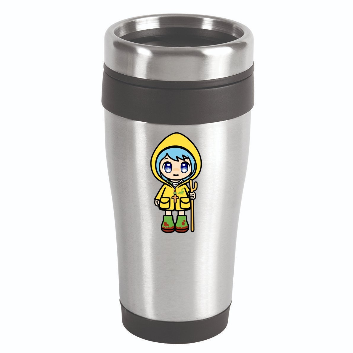 Luce Catholic Pilgrim Anime Mascot Of The 2025 Jubilee 16oz Travel Tumbler
