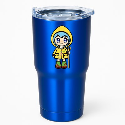 Luce Catholic Pilgrim Anime Mascot Of The 2025 Jubilee Tumbler
