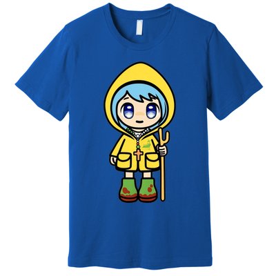 Luce Catholic Pilgrim Anime Mascot Of The 2025 Jubilee Premium T-Shirt