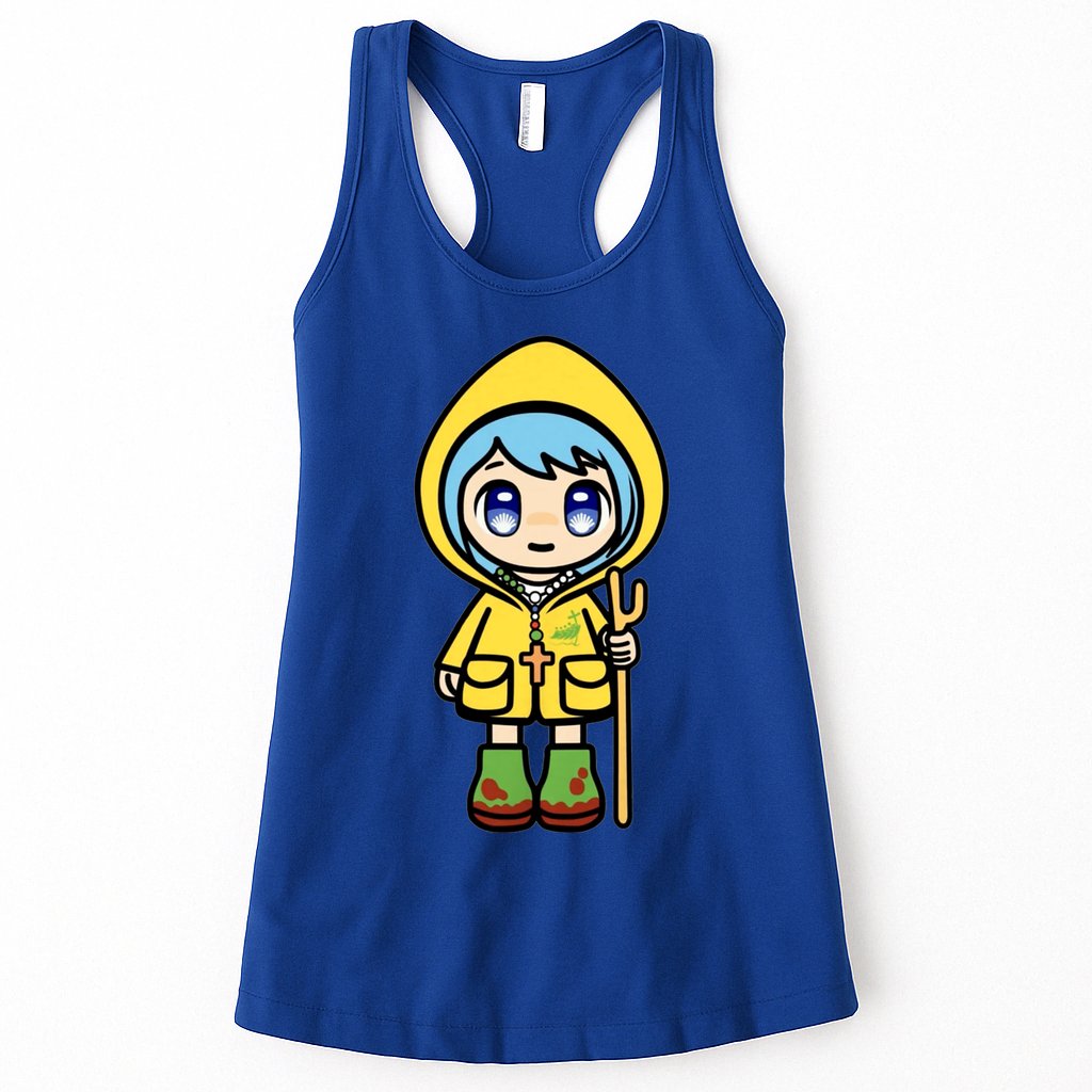 Luce Catholic Pilgrim Anime Mascot Of The 2025 Jubilee Womens Tank Top