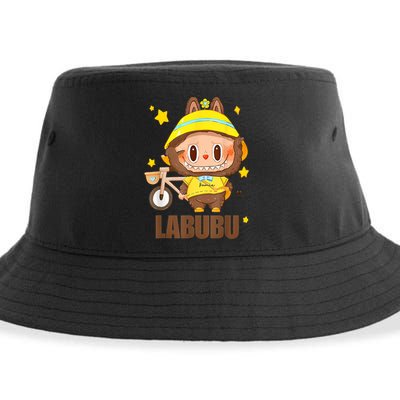 Labubu Classic Pose Labubu Lover Gift Sustainable Bucket Hat