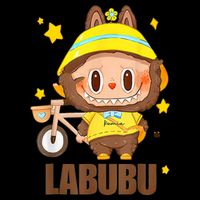 Labubu Classic Pose Labubu Lover Gift 16 in Basic Backpack
