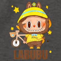 Labubu Classic Pose Labubu Lover Gift Vector Backpack