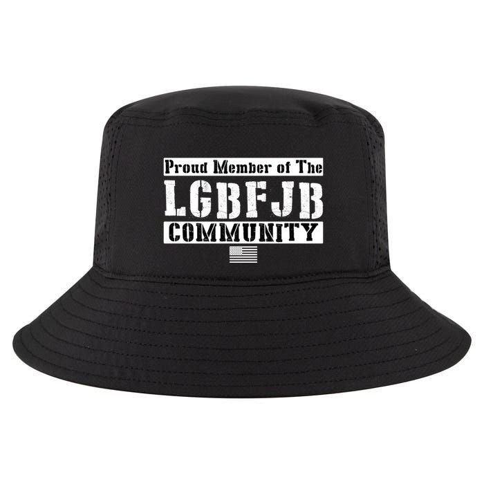 LGBFJB Community Proud Member USA Army Flag Cool Comfort Performance Bucket Hat