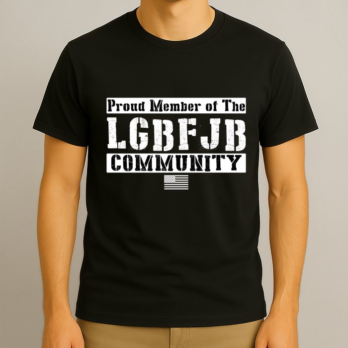 LGBFJB Community Proud Member USA Army Flag T-Shirt