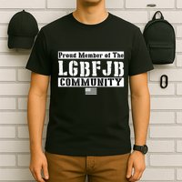 LGBFJB Community Proud Member USA Army Flag T-Shirt