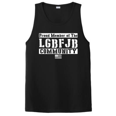 LGBFJB Community Proud Member USA Army Flag PosiCharge Competitor Tank