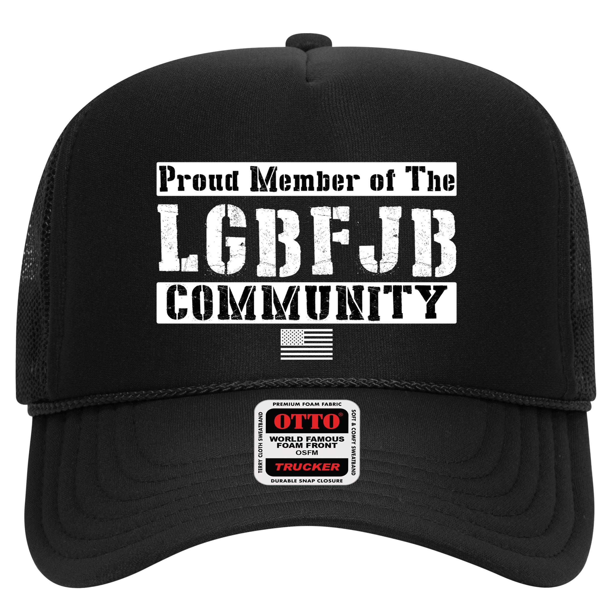 LGBFJB Community Proud Member USA Army Flag Hat