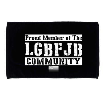 LGBFJB Community Proud Member USA Army Flag Microfiber Hand Towel