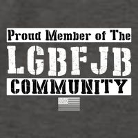 LGBFJB Community Proud Member USA Army Flag Vector Backpack