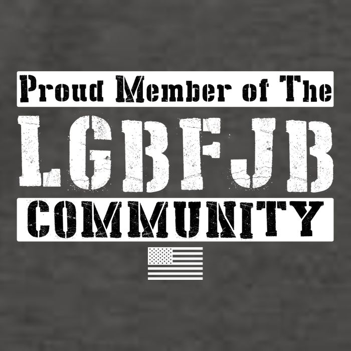 LGBFJB Community Proud Member USA Army Flag Vector Backpack