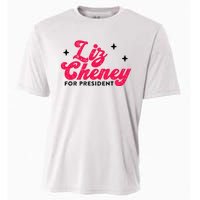 Liz Cheney President 2024 Vintage Republican Conservative Gift Cooling Performance Crew T-Shirt