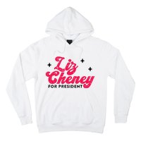 Liz Cheney President 2024 Vintage Republican Conservative Gift Hoodie