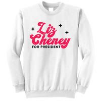 Liz Cheney President 2024 Vintage Republican Conservative Gift Sweatshirt