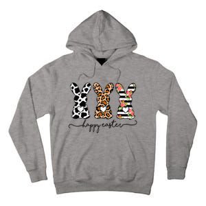 Leopard Cow Print Easter Bunnies Happy Easter Day Tall Hoodie