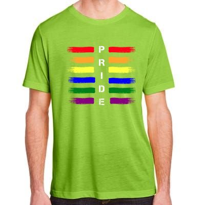 Lgbtq Colorful Paint Pride Be You Brush Inspire World Meaningful Gift Adult ChromaSoft Performance T-Shirt