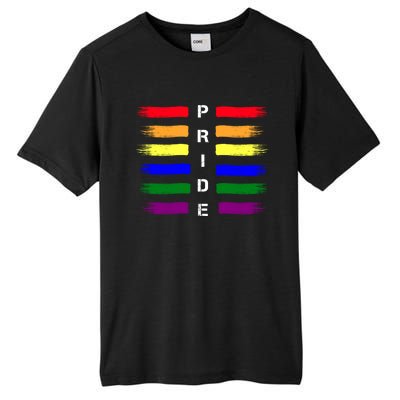 Lgbtq Colorful Paint Pride Be You Brush Inspire World Meaningful Gift Tall Fusion ChromaSoft Performance T-Shirt