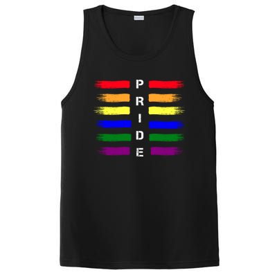 Lgbtq Colorful Paint Pride Be You Brush Inspire World Meaningful Gift PosiCharge Competitor Tank