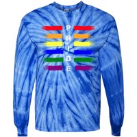 Lgbtq Colorful Paint Pride Be You Brush Inspire World Meaningful Gift Tie-Dye Long Sleeve Shirt