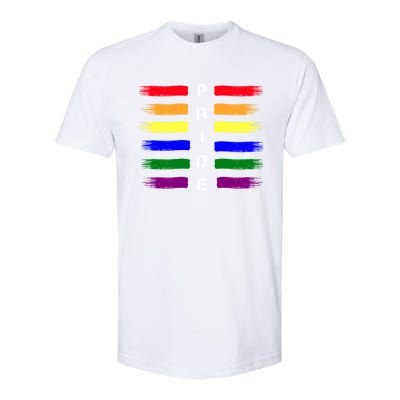 Lgbtq Colorful Paint Pride Be You Brush Inspire World Meaningful Gift Softstyle CVC T-Shirt