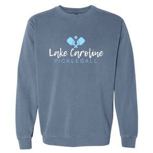 Lake Caroline Pickleball Meaningful Gift Garment-Dyed Sweatshirt