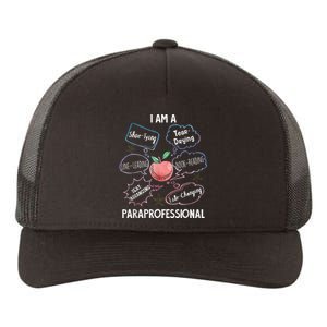 Life Changing Paraprofessional Para Squad Paraprofessional Yupoong Adult 5-Panel Trucker Hat