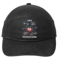 Life Changing Paraprofessional Para Squad Paraprofessional 7-Panel Snapback Hat