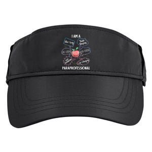 Life Changing Paraprofessional Para Squad Paraprofessional Adult Drive Performance Visor