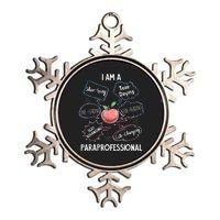 Life Changing Paraprofessional Para Squad Paraprofessional Metallic Star Ornament