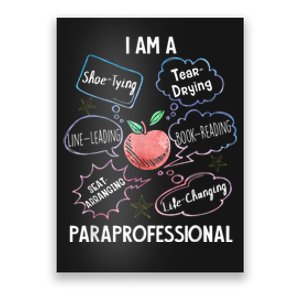 Life Changing Paraprofessional Para Squad Paraprofessional Poster