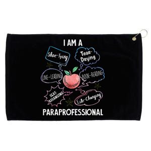 Life Changing Paraprofessional Para Squad Paraprofessional Grommeted Golf Towel