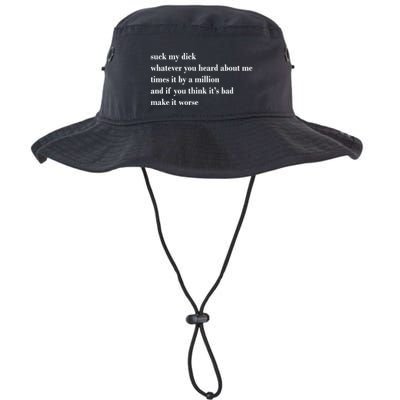Leah Confessional Quote Bucket Hat