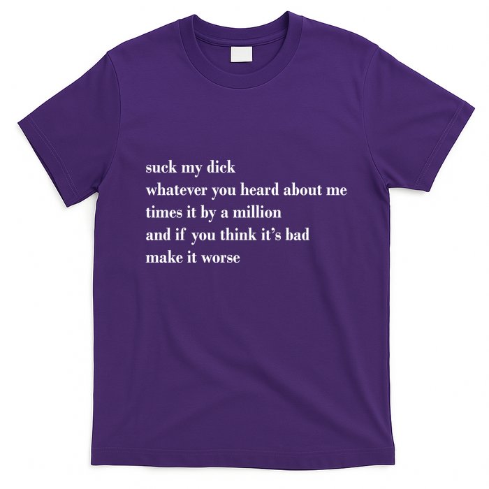 Leah Confessional Quote T-Shirt