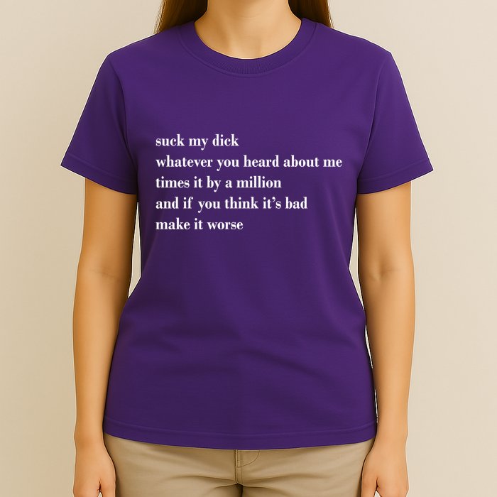 Leah Confessional Quote T-Shirt