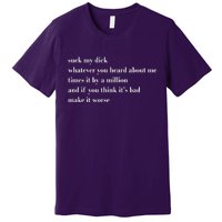 Leah Confessional Quote Premium T-Shirt