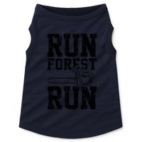 Lumberjack Chainsaw Run Forest Run Funny Doggie Tank