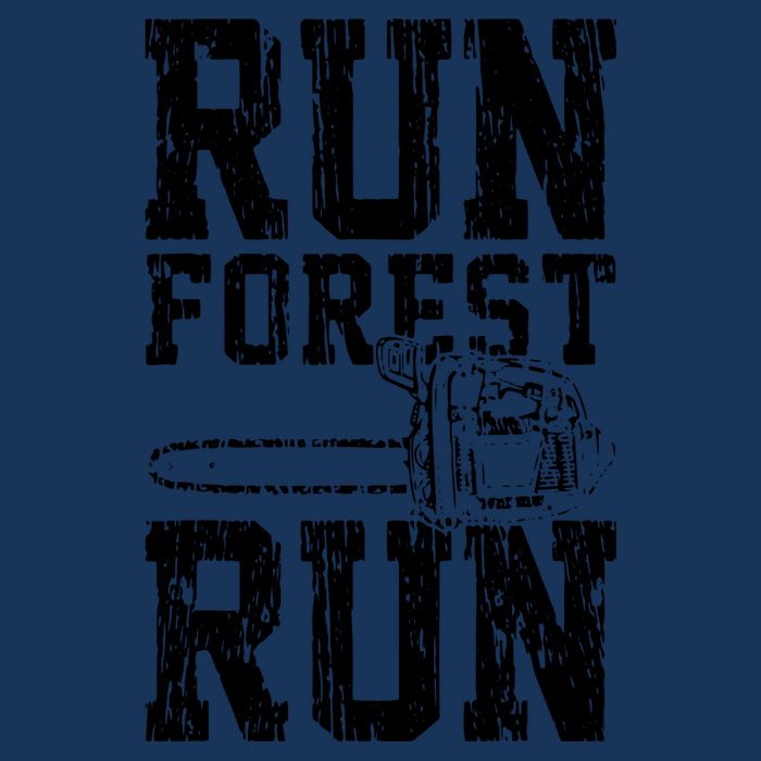 Lumberjack Chainsaw Run Forest Run Funny Sweatshirt