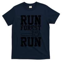 Lumberjack Chainsaw Run Forest Run Funny T-Shirt