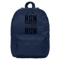 Lumberjack Chainsaw Run Forest Run Funny 16 in Basic Backpack