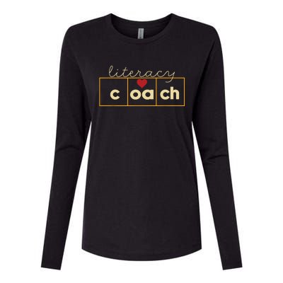 Literacy Coach Reading Teacher Science Of Reading Specialist Womens Cotton Relaxed Long Sleeve T-Shirt