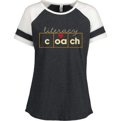 Literacy Coach Reading Teacher Science Of Reading Specialist Enza Ladies Jersey Colorblock Tee