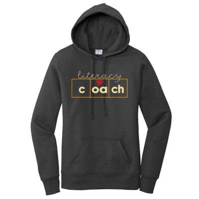 Literacy Coach Reading Teacher Science Of Reading Specialist Women's Pullover Hoodie