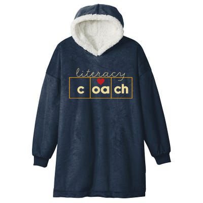 Literacy Coach Reading Teacher Science Of Reading Specialist Hooded Wearable Blanket