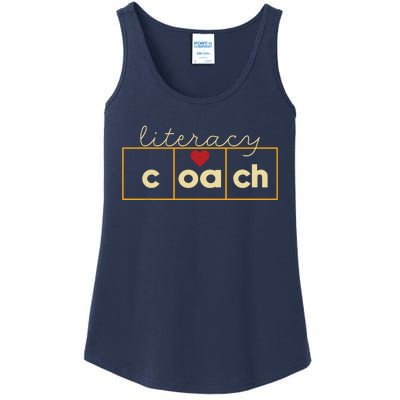 Literacy Coach Reading Teacher Science Of Reading Specialist Ladies Essential Tank