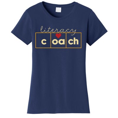 Literacy Coach Reading Teacher Science Of Reading Specialist Women's T-Shirt