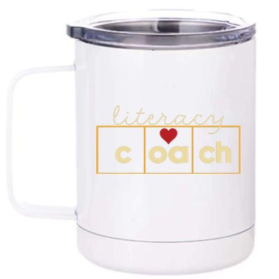 Literacy Coach Reading Teacher Science Of Reading Specialist 12 oz Stainless Steel Tumbler Cup