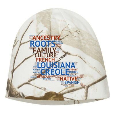 Louisiana Creole Roots Kati - Camo Knit Beanie